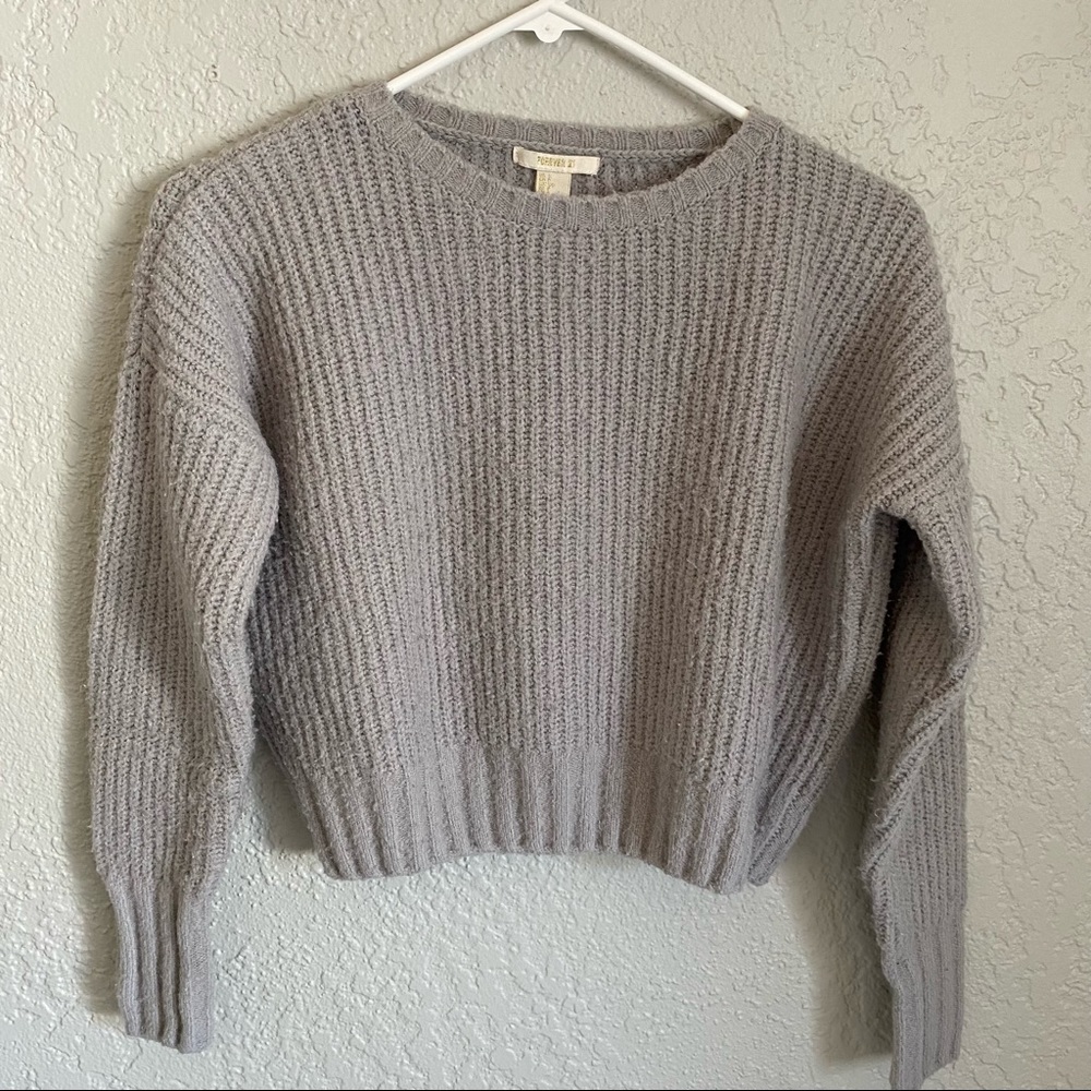 Cropped sweater